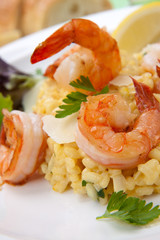 Shrimps Risotto