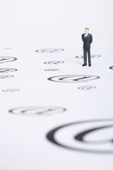 financial number conception