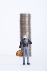 financial number conception