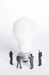 financial number conception