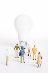 financial number conception