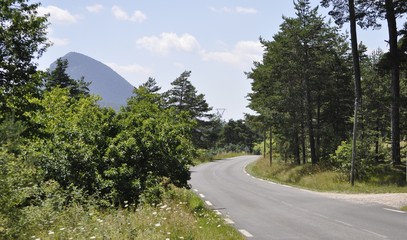 Fototapeta na wymiar Droga w góry