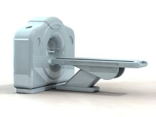 3d render computed axial tomography ct or cat scanner