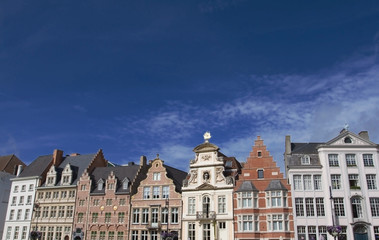 Fototapeta premium Ghent waterfront in Belgium