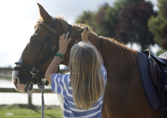 harnacher son cheval © Toanet