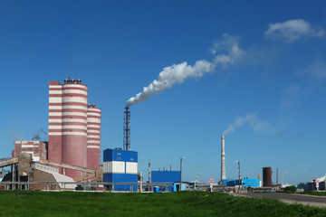 Factory of mineral fertilizer