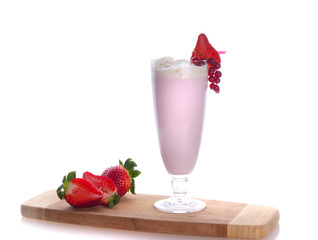 smoothie with fresh fruits
