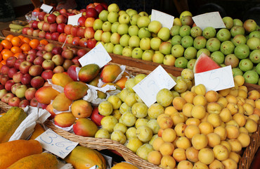 delicious fruits