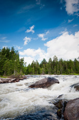 North Karelia. Russia
