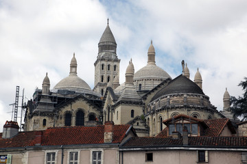 Fototapeta na wymiar The Cathedral at Perigueux