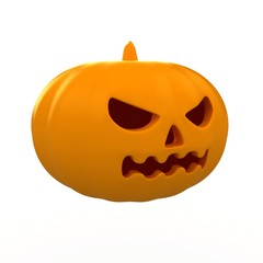 big scarry pumpkin head