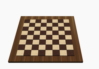scacchiera in legno