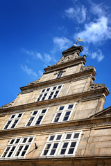 Fachwerkhaus in Hameln, Deutschland