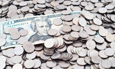 Coins and banknotes