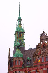 Naklejka premium Speicherstadt in Hamburg