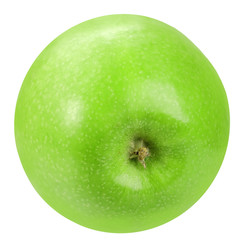 Single a green apple