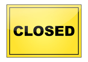 Closed Schild