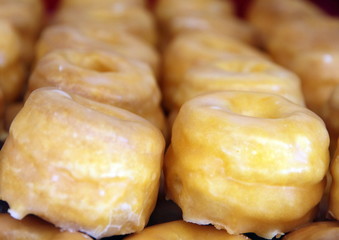 Rosquillas Ring shaped pastries typical from Alcala de Henares M