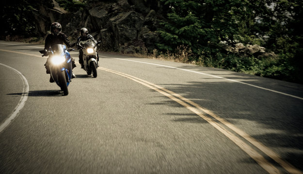 Fototapeta Racing motorcycles