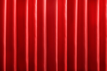 Old red theatre of curtain