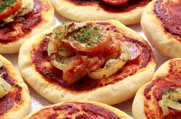 Small pizzas (pizzette)