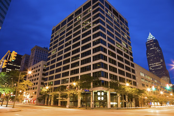 Fototapeta premium Streets of Cleveland