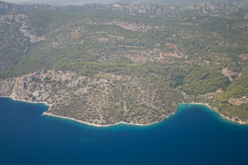Aerial view of Karaburun Gokova