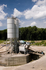 Production of the concrete