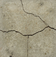 Obraz premium elegant split crack in beige gray stone surface