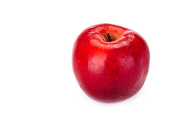 Fresh apple isolated on the white background
