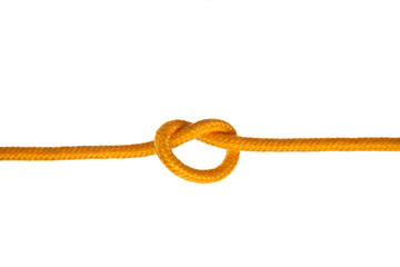 Yellow Rope with Knot