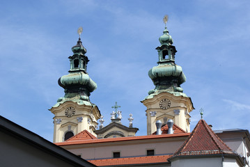 Fototapeta na wymiar Ursulinenkirche Linz