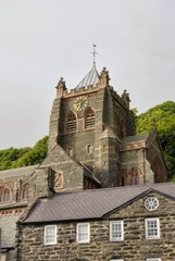 Fototapeta na wymiar St John's Church, Barmouth