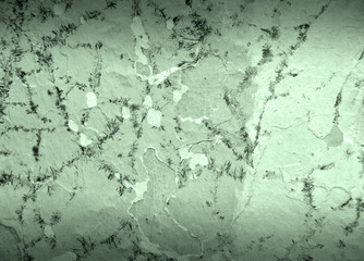 Flaking plaster wall