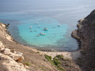 baia dei pulcini lampedusa