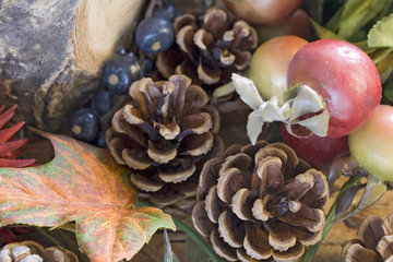 Herbstliche Dekoration