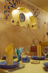 interior of the restaurant