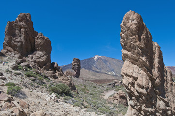 Fototapeta premium Las Canadas valley, Tenerife Island