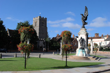 Colchester Urban landscape with Memorial and Church - 25444352