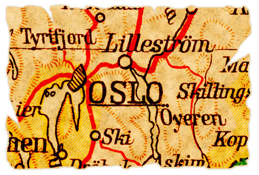 Oslo old map