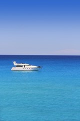 Fototapeta na wymiar Cala Saona Formentera Najlepsze plaże śródziemnomorskie