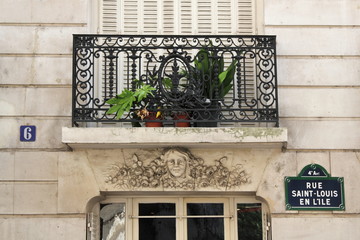Pariser Altbaufassade
