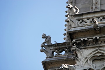 Fototapeta na wymiar Detail von Notre Dame