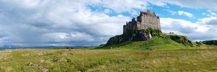 Panorama chateau en Ecosse