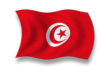 Flag of Tunesia