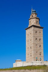 Fototapeta premium Torre de Hercules, La Coruña, Galicia, España