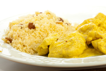 chicken and cous cous