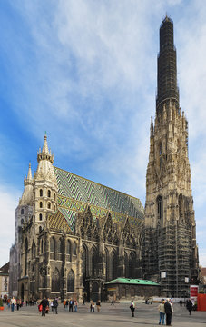 St. Stephen's cathedral in Vienna, Austria