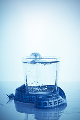 glass of clean water