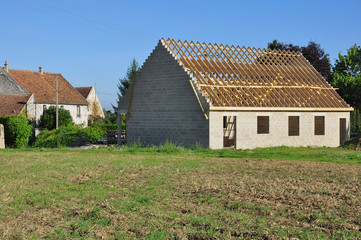 construction à la campagne